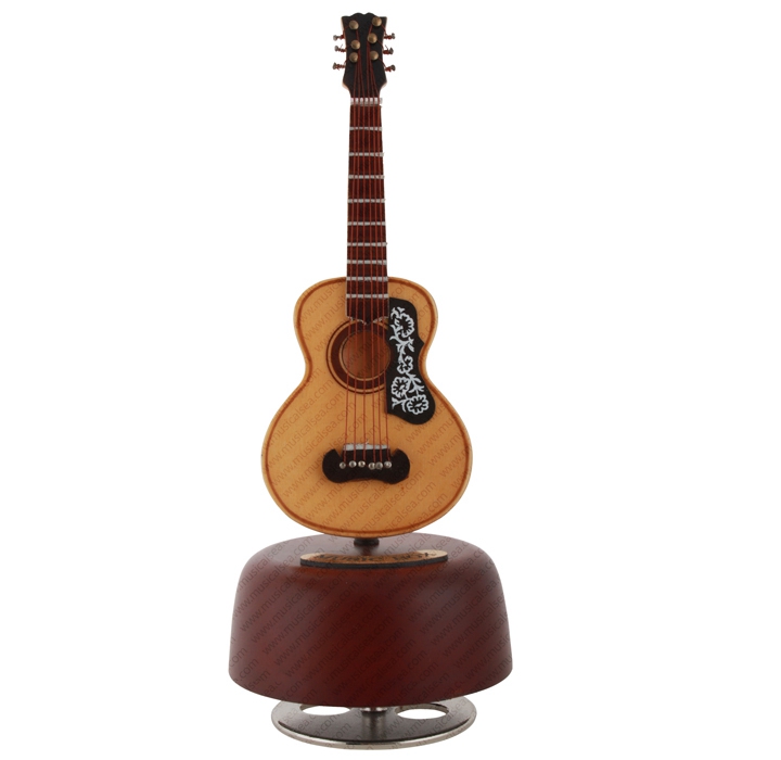 Cheap wooden custom music box and hand crank 